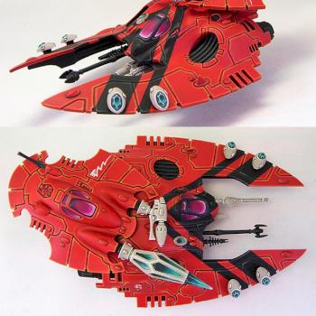 Eldar Fire Prism of Saim-Hann (Conversion) by richardvan