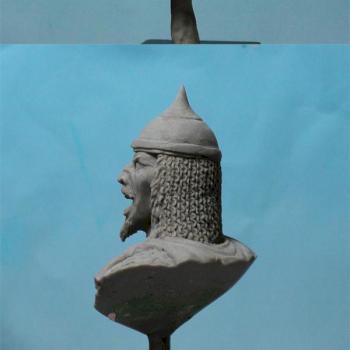 persian warrior bust, 5cm high by rincevent