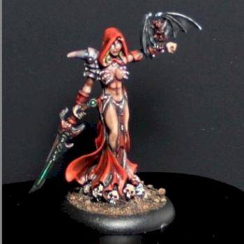 Reaper Female Necromancer Eldessa by The_Iron_Painter