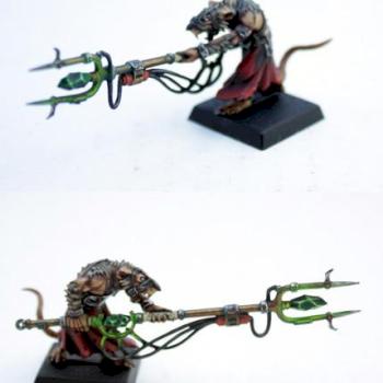 Skaven packmaster by sora030