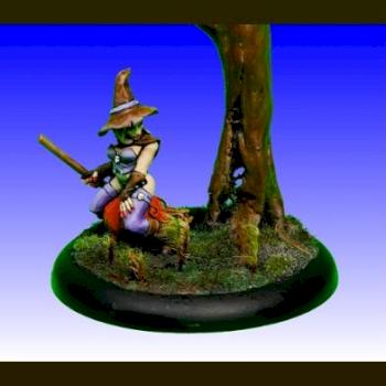 Elise the Witch by Dark Elf Miniatures