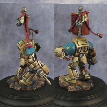 Space Marine Terminator Standard by Camelson by WhiteRavenFactory