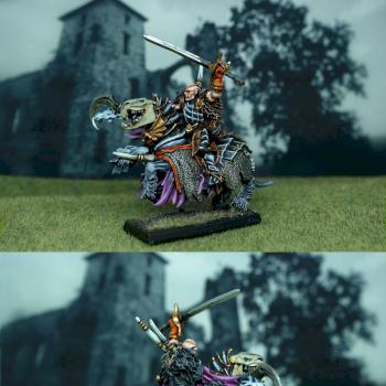 Warhammer MPG Painted Vampire Mannfred on Nightmare VC02 by miss painting