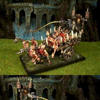 Warhammer MPG Painted Vampire Corpse Cart VC37 by miss painting
