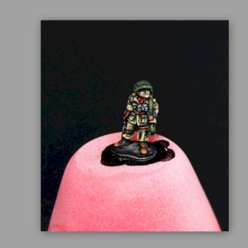 15mm Flames of War US Paratrooper Captain by The_Iron_Painter