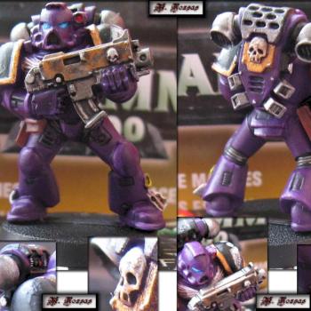 Hawk Lord Space Marine by R3app3r
