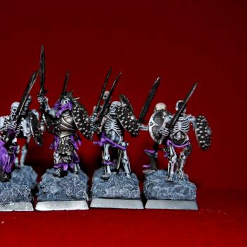 vampire count skeleton warriors by Josemaria Flamarique Pere