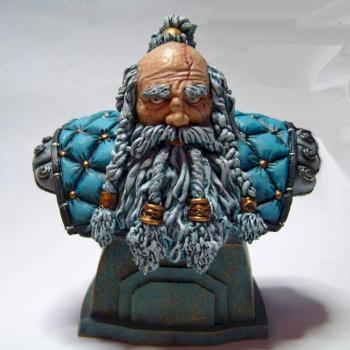 Dwarf hunter blue by Crookedjaw