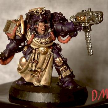 Space Marine Terminator Librarian by DarkMaster