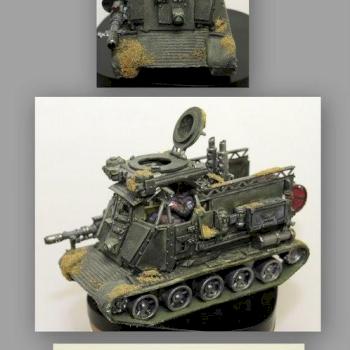 Scratchbuilt Imperial Guard Recon Vehicle by The_Iron_Painter