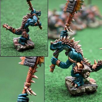 Lizardmen Scar Veteran by inspiringgaming
