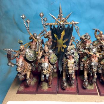 Marauder Horsemen of Nurgle by Joi