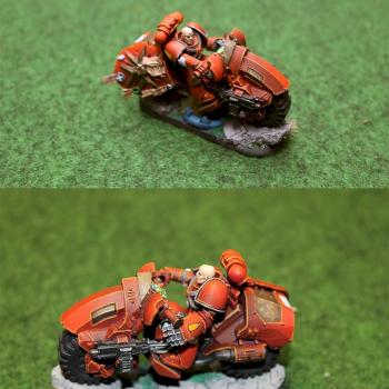Blood Angels Captain Aphael by inspiringgaming