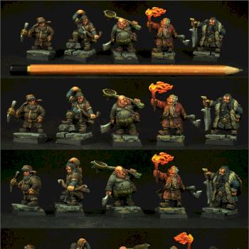 Dwarves by Scibor