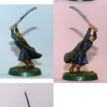 Wood Elf With Sword by OZAB