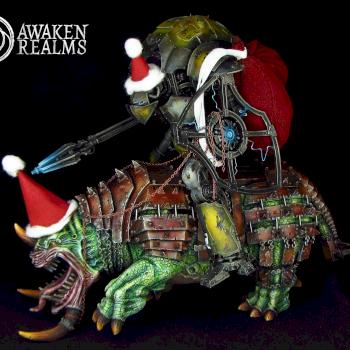 Ultimate Christmas Cavalry - Imperial Squiggoth by Awaken Realms