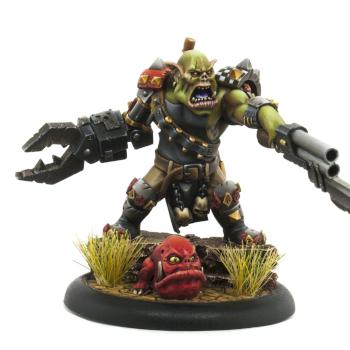 Big Boss Ork with Squig by Z-Wolf