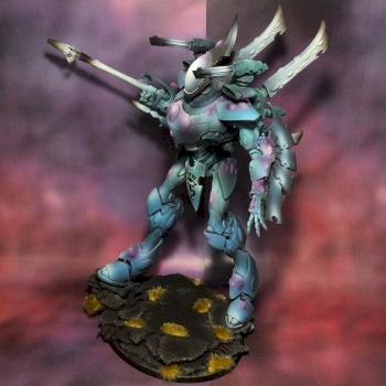 Eldar Wraithknight by Nokistudio