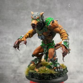 Feral Warpwolf by Wulfenklaue