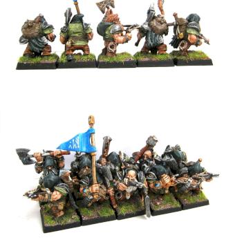 Dwarfs Rangers Avatars of War by pezyrka