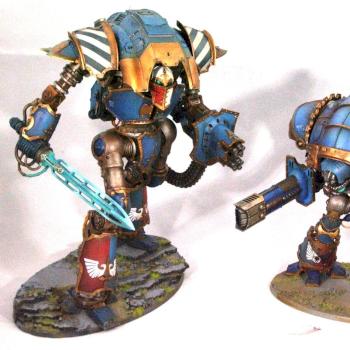 Imperial Knights - Castigator and Styrix - House Teryn by P4Painting