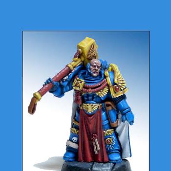Space Marine Captin by Leavesden
