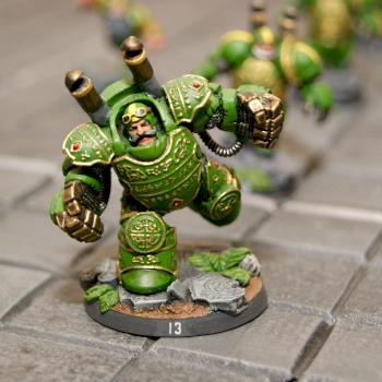 Blood Bowl Deathroller by Thomatchef