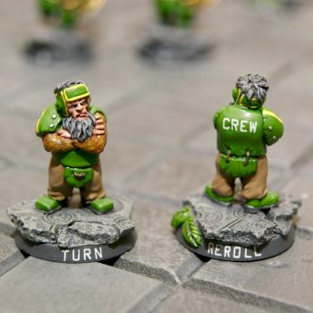 Dwarves Blood Bowl Counters by Thomatchef
