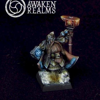 Dwarf Runelord by Awaken Realms