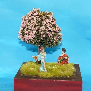 Geishas under a cherry tree by Hotrod
