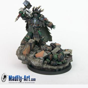 Vulkan Primarch Of The Salamanders by MadFlyArtStudio
