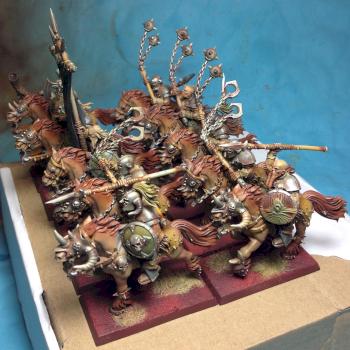 Marauder Horsemen of Nurgle by Joi