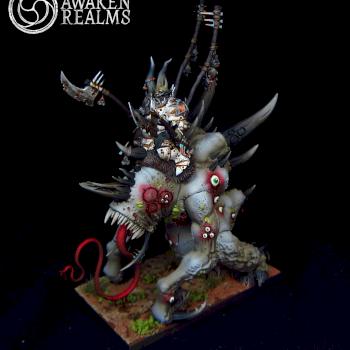 Nurgle Maggoth Lord by Awaken Realms