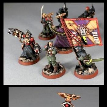 Imperial Guard Command Bunch by Roberto Cantos