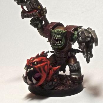Orc Warboss W/ Squig by Toughit