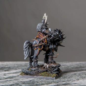 Chaos Lord on Daemonic Mount by nastin