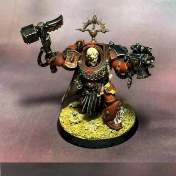 Blood Angels Terminator Captain Karlean from Shield of Baal by Nokistudio