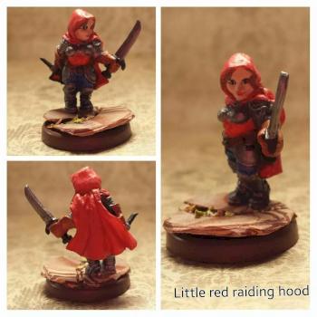 Little red raiding hood by Marineal