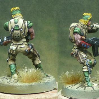 Infinity Haqquislam Starter Ghulam Male #1 (Solid Snake) by ApokalypseTest