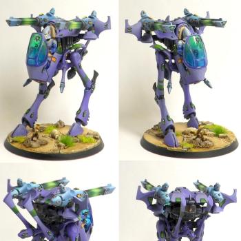 Eldar warwalker by Heavy