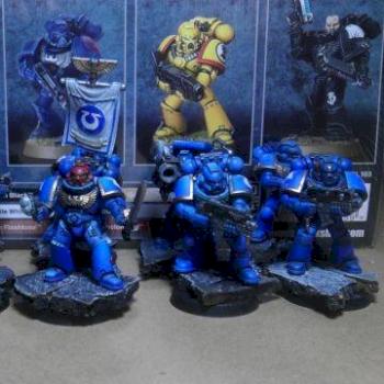 Ultramarines Tactical Squad by SnowIceandLoadedDice