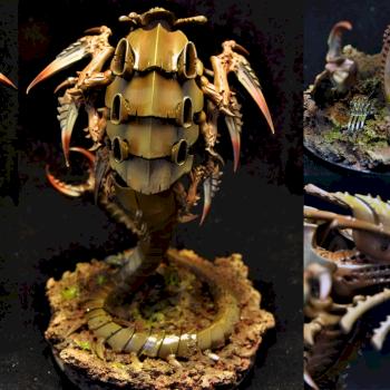 Tyranid Mawlok by tattooman