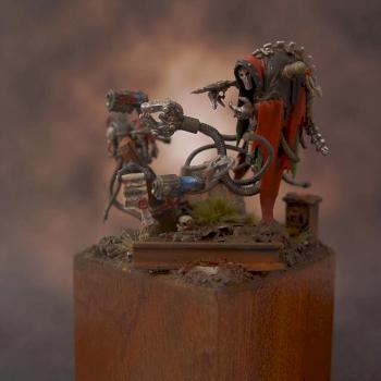 Adeptus Mechanicus cairn wraith by greeble