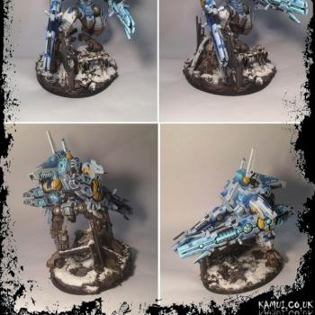 Tau XV107 R'Varna Battlesuit by cjchestnut