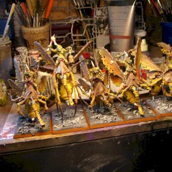 Plague Drones of Nurgle by Manstein
