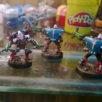 Eldar Warp spiders rear by lobbywatson
