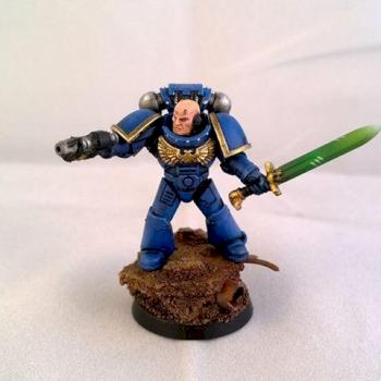 Ultramarines sergeant by QuantumStudios