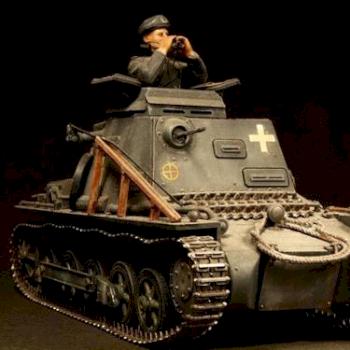 1/35 BUILT ITALERI German SdKfz 265 Panzerbefehlswagen Ausf. B by Finecraftpoland