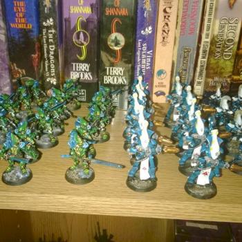 1/3 of my painted Eldar by lobbywatson