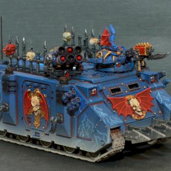 Nigth Lords rhino. Right side 1 by Old-Red-Goblin